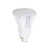 LED PL Retrofit Lamp, G24q 4 Pin/V, 950 Lumens, Vertical