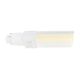 LED PL Retrofit Lamp, G24q 4 Pin/H, 950 Lumens, CCT Selectable, Horizontal