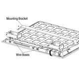 EM Battery Mounting Bracket and Wire Boxes