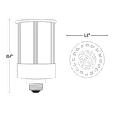 LED Corn Bulb, E39 Mogul Base, 120W, 15600 Lumens