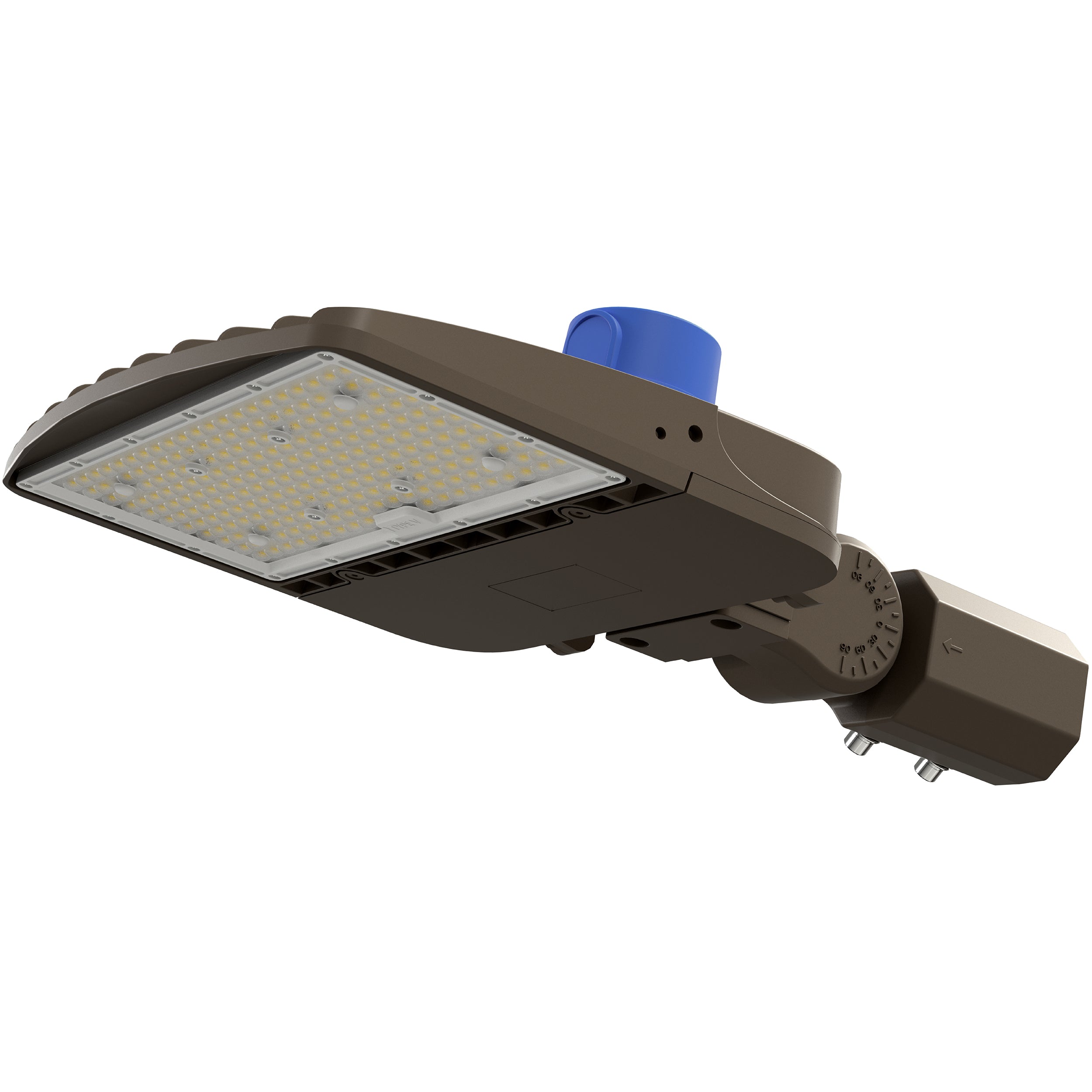 Sunco Lighting Shoebox LED 150W Parking Lot Light Fixture with Dusk to Dawn Photocell Sensor 19500 Lumens