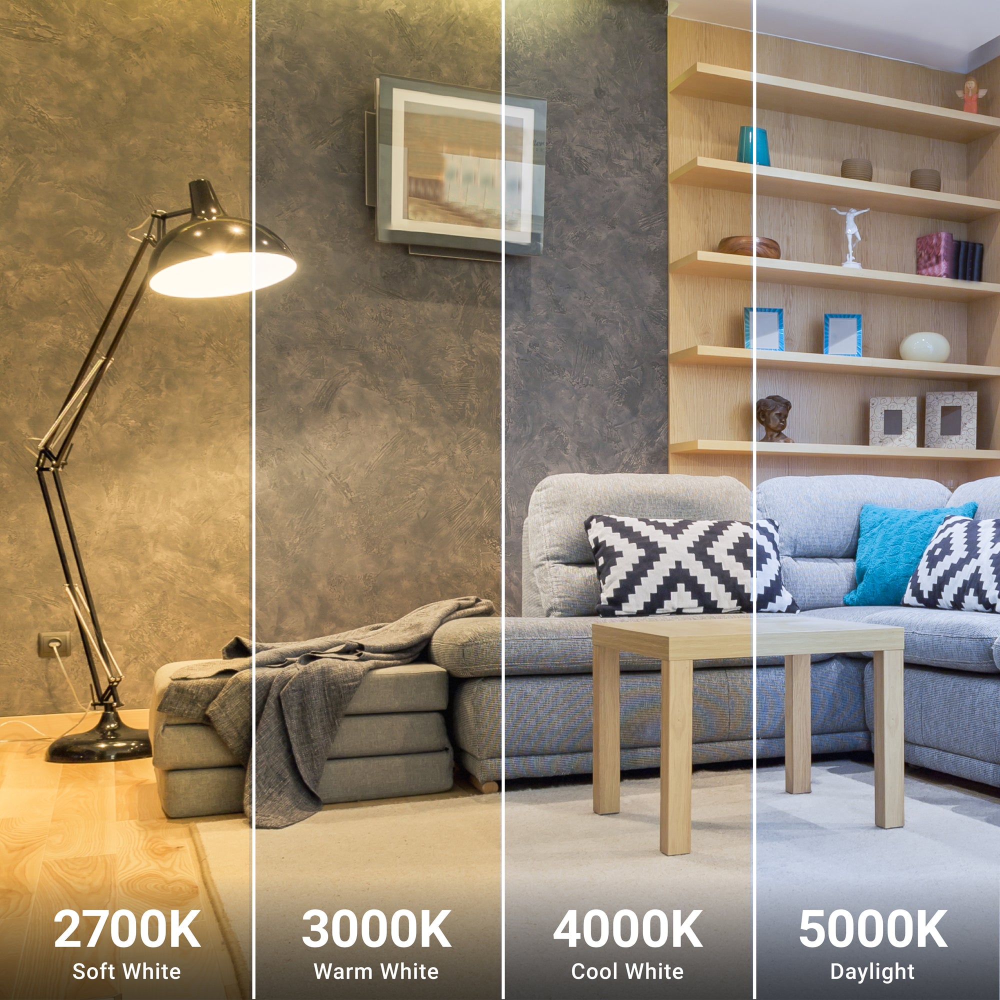 A19 9W LED Bulb, Non Dimmable, 850 Lumens