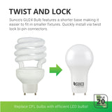A19 LED Bulb, GU24, 9W, 800 Lumens
