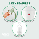 A21 LED Bulb with Emergency Backup Battery, 8W, 800 Lumens
