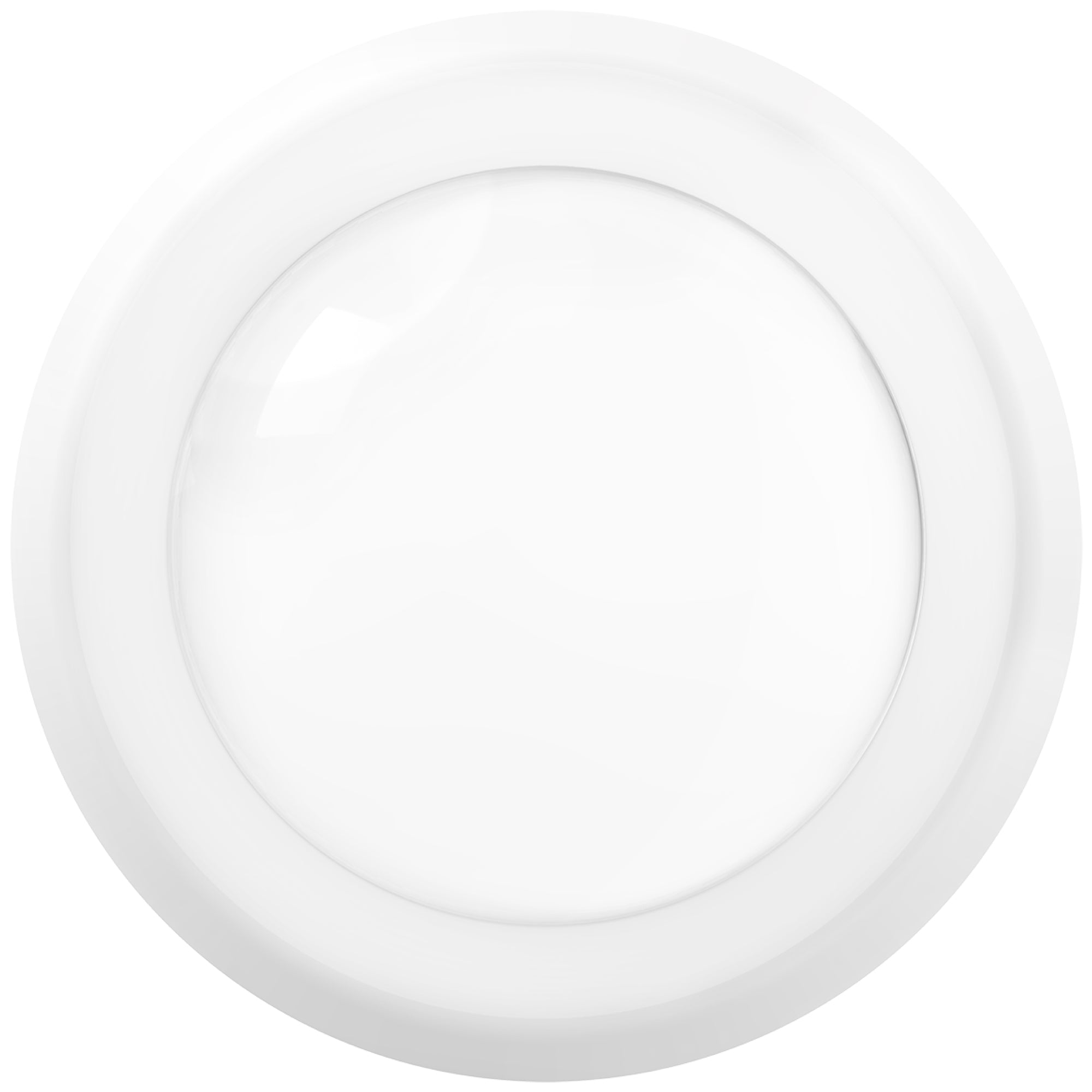 Low-profile trim creates a streamlined look that blends seamlessly into the ceiling.