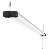 LED Shop Light, 4ft, Industrial, Frosted, Plug & Play, 4100 Lumens