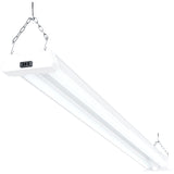 LED Shop Light, 4ft, Frosted, Motion Activated, 4100 Lumens