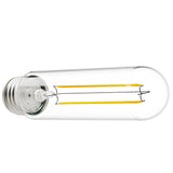 With a high tech LED Filament inside the durable, glass bulb, the retro styling of our wet rated T10 LED Filament Bulb is easy to add to your exterior lighting. This bulb includes Dusk to Dawn so your light will turn on/off automatically. This tubular LED Filament captures the vintage look of yesteryear with all the modern tech of LED.