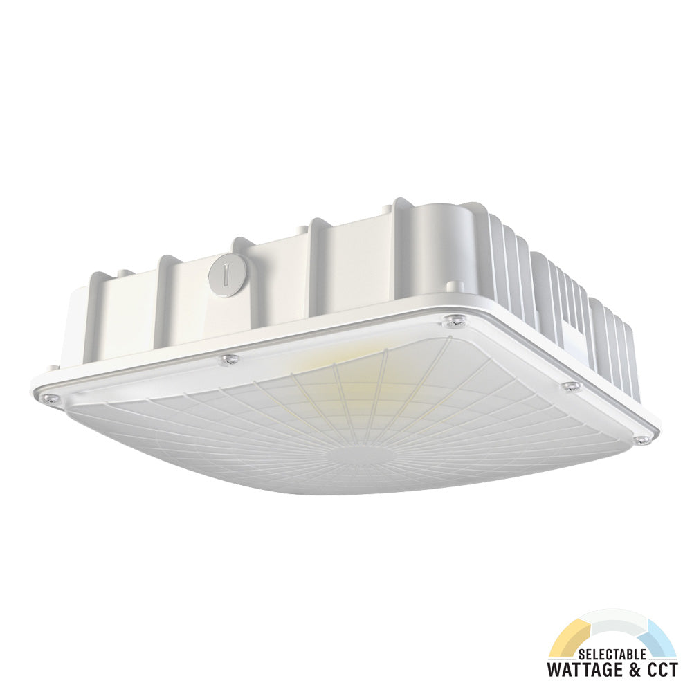 LED Canopy Light, 21W/30W/40W, Selectable CCT, 5500 Lumens – Sunco Lighting